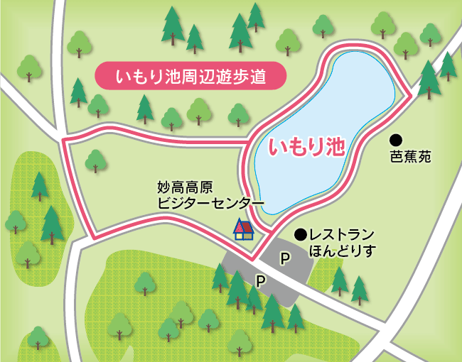池の平温泉観光協会 妙高高原 いもり池周辺遊歩道